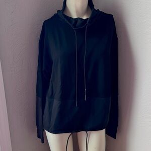 Athleta pullover sweatshirt size xxs black